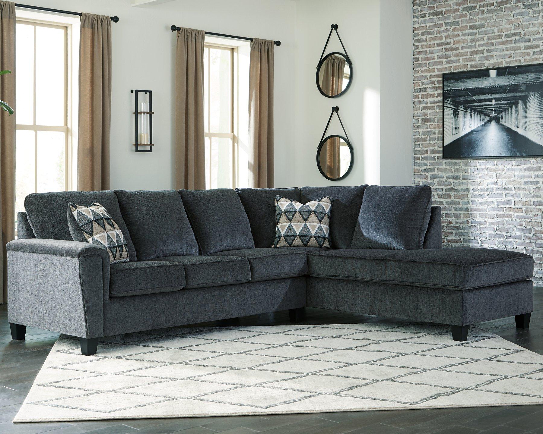 Abinger 2-Piece Sleeper Sectional with Chaise - Furniture & Design Outlet (Kalamazoo,MI)