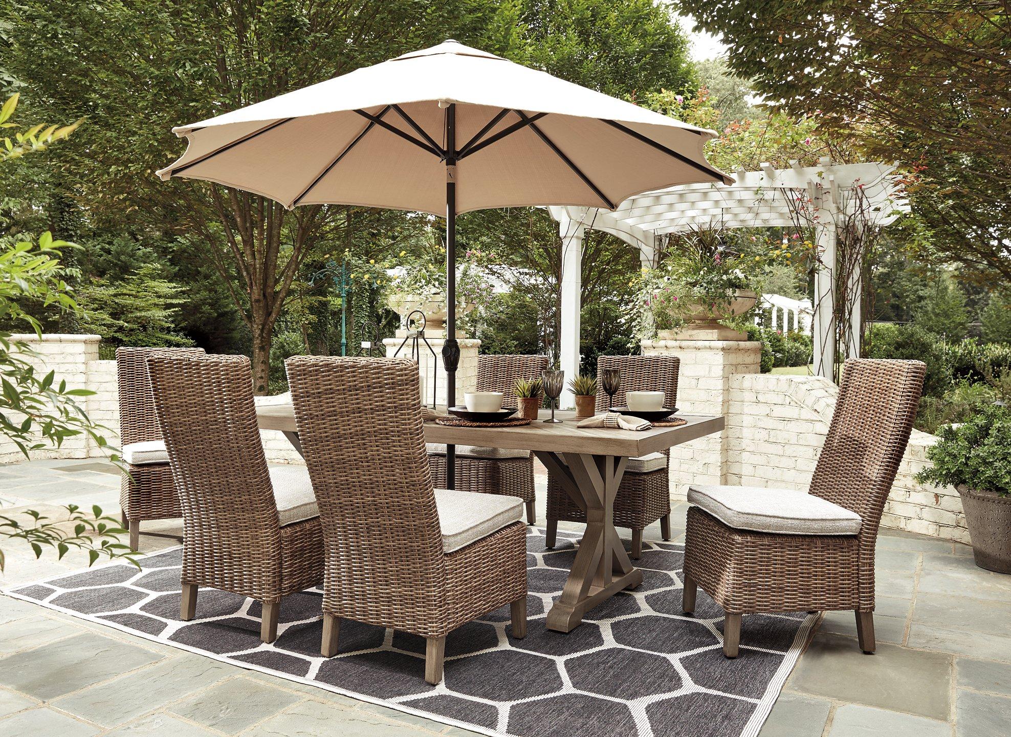 Beachcroft Outdoor Dining Set - Furniture & Design Outlet (Kalamazoo,MI)