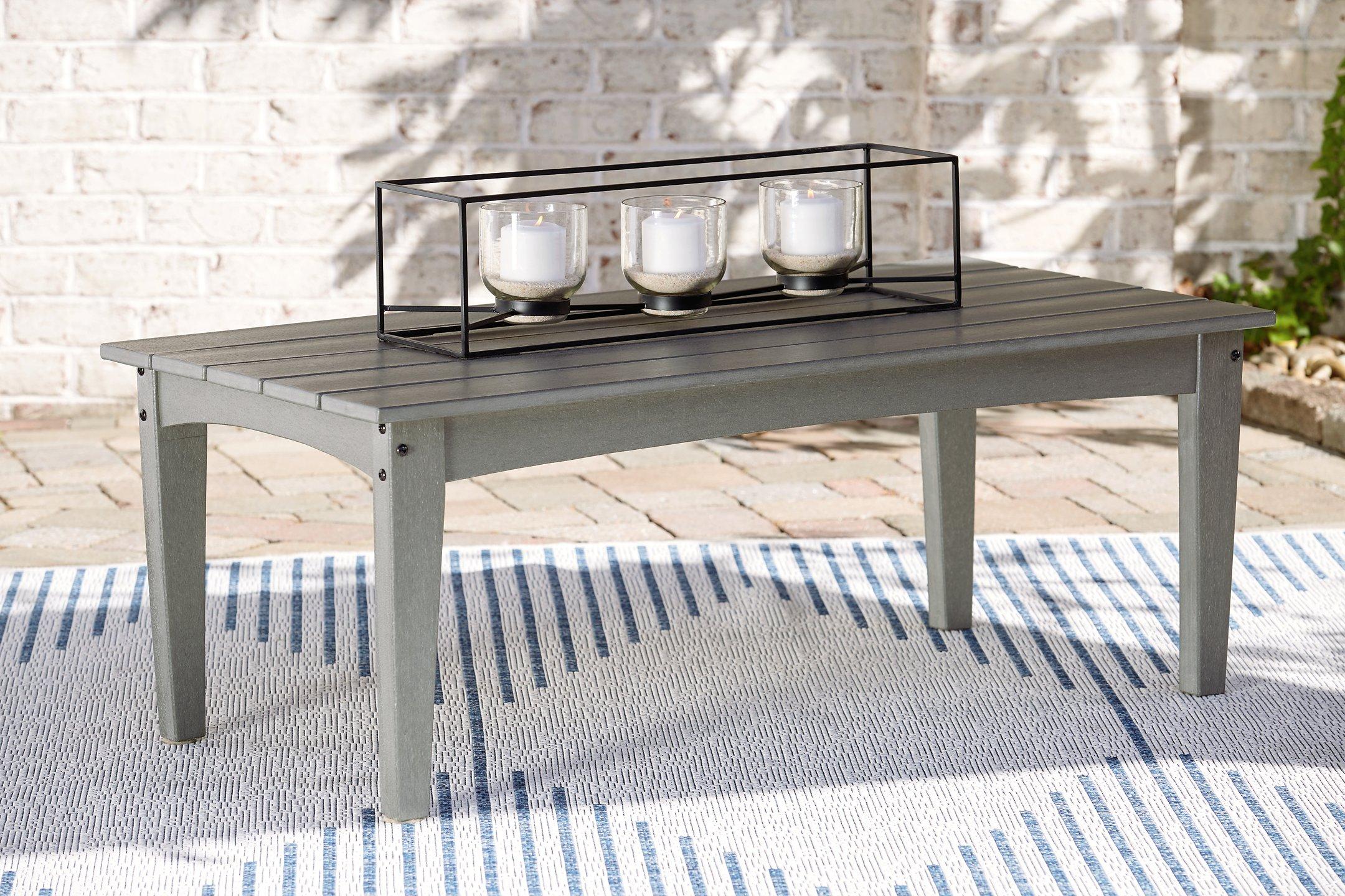 Visola Outdoor Sofa and Loveseat with Coffee Table - Furniture & Design Outlet (Kalamazoo,MI)