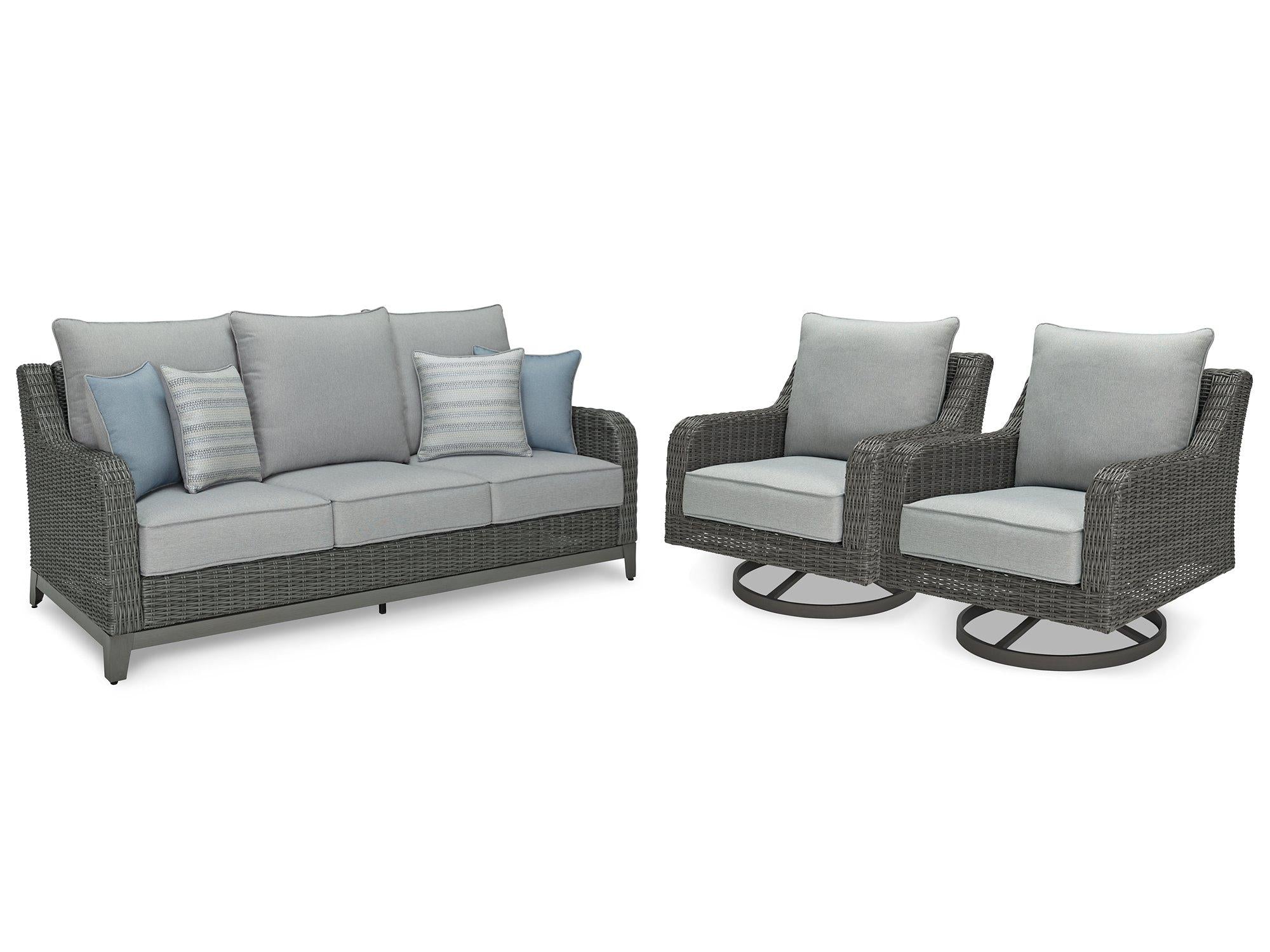 Elite Park Outdoor Seating Set - Furniture & Design Outlet (Kalamazoo,MI)