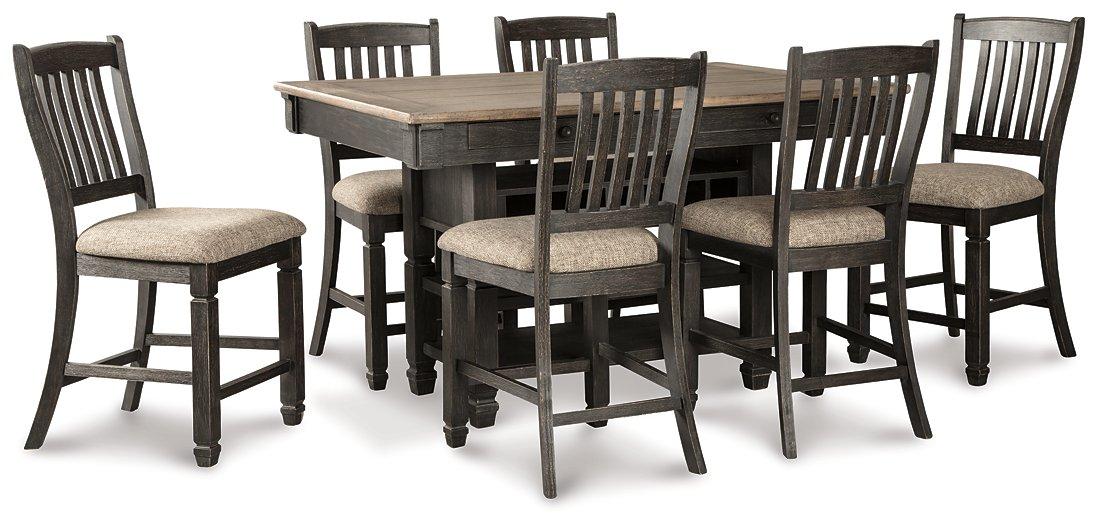 Tyler Creek Counter Height Dining Set - Furniture & Design Outlet (Kalamazoo,MI)