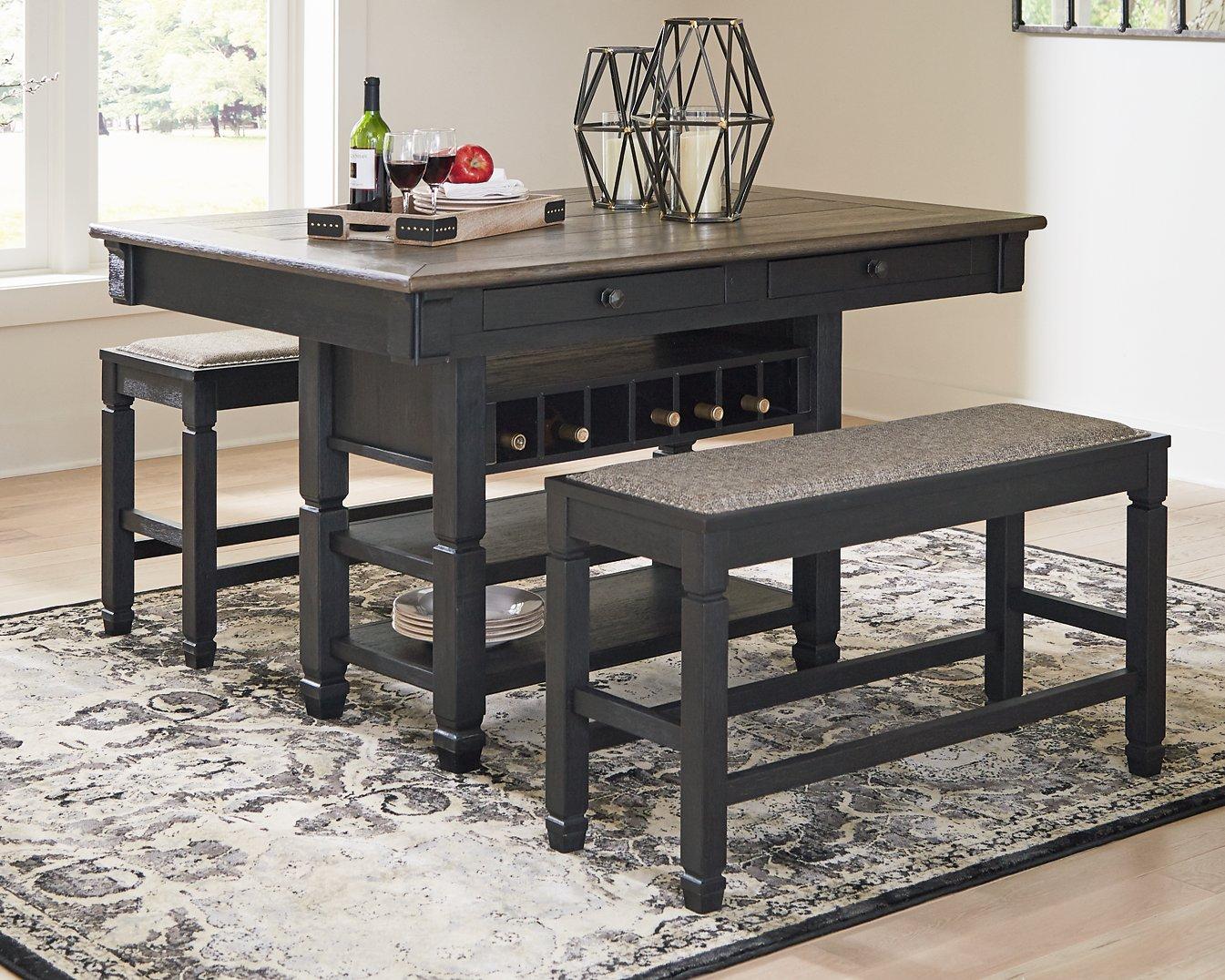 Tyler Creek Counter Height Dining Set - Furniture & Design Outlet (Kalamazoo,MI)