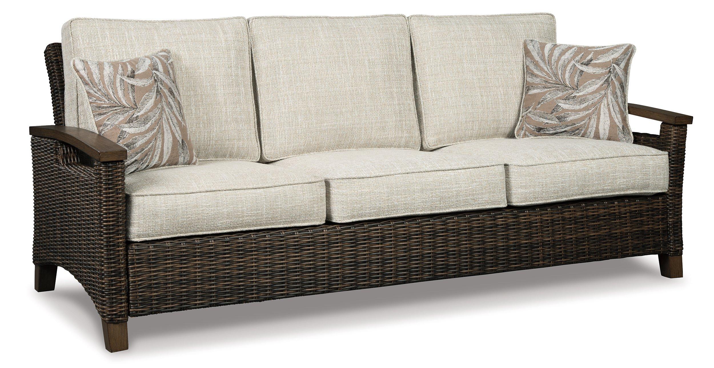 Paradise Trail Outdoor Sofa, Lounge Chairs and Fire Pit Table - Furniture & Design Outlet (Kalamazoo,MI)