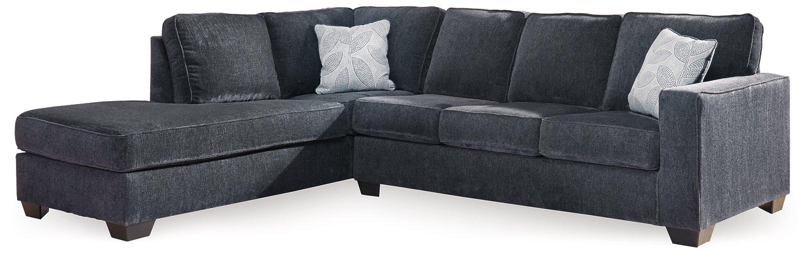 Altari 2-Piece Sleeper Sectional with Chaise - Furniture & Design Outlet (Kalamazoo,MI)