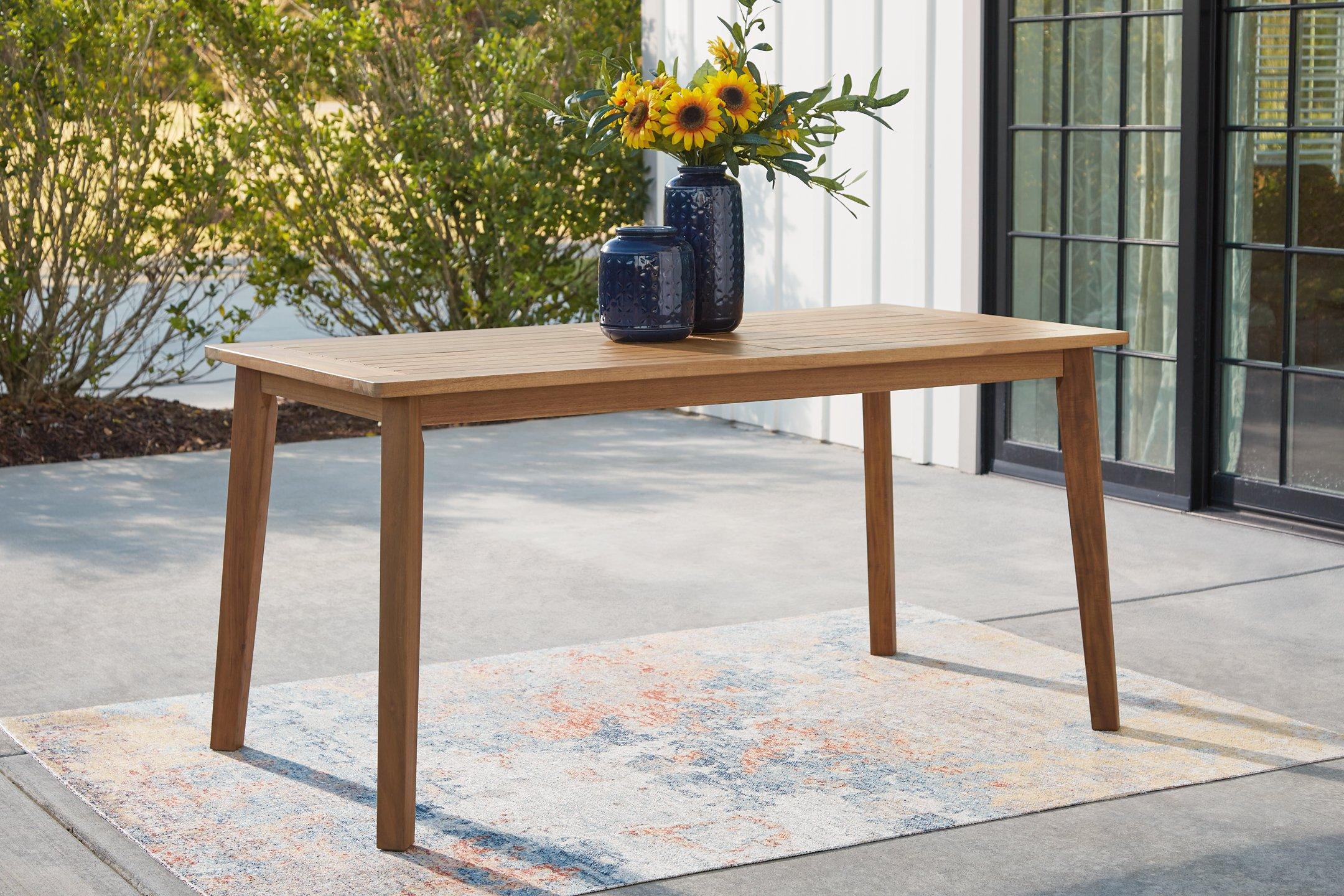 Janiyah Outdoor Dining Set - Furniture & Design Outlet (Kalamazoo,MI)