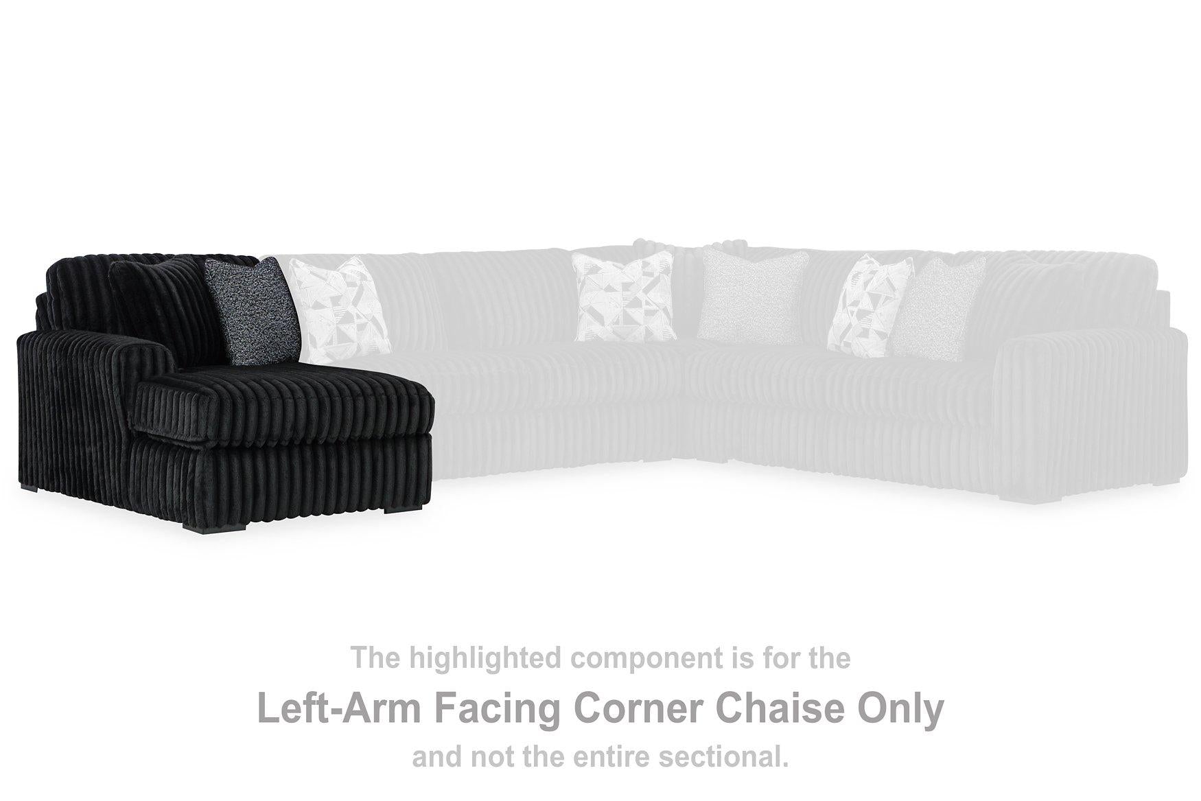 Midnight-Madness Sectional Sofa with Chaise - Furniture & Design Outlet (Kalamazoo,MI)