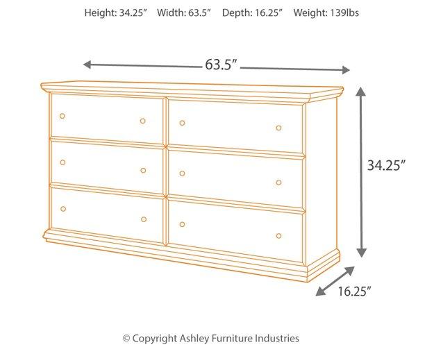 Maribel Dresser and Mirror - Furniture & Design Outlet (Kalamazoo,MI)