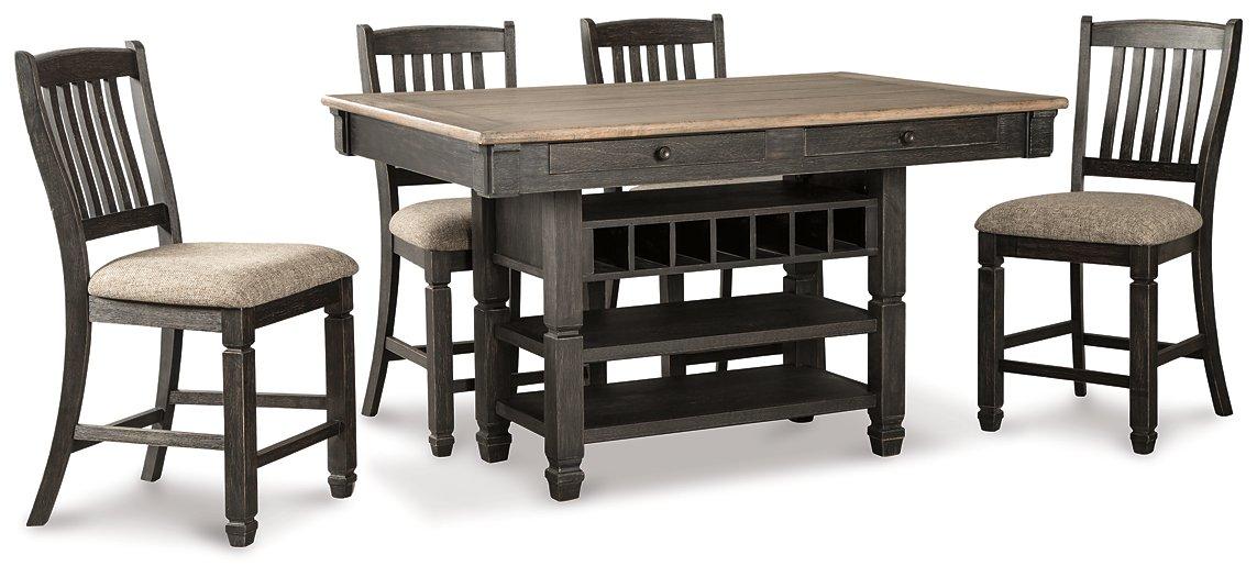 Tyler Creek Counter Height Dining Set - Furniture & Design Outlet (Kalamazoo,MI)