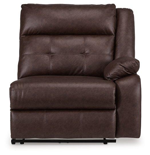 Punch Up Power Reclining Sectional Loveseat with Console - Furniture & Design Outlet (Kalamazoo,MI)