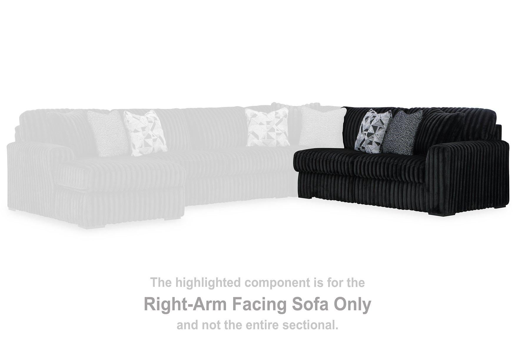 Midnight-Madness Sectional Sofa with Chaise - Furniture & Design Outlet (Kalamazoo,MI)