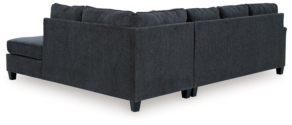 Abinger 2-Piece Sectional with Chaise - Furniture & Design Outlet (Kalamazoo,MI)