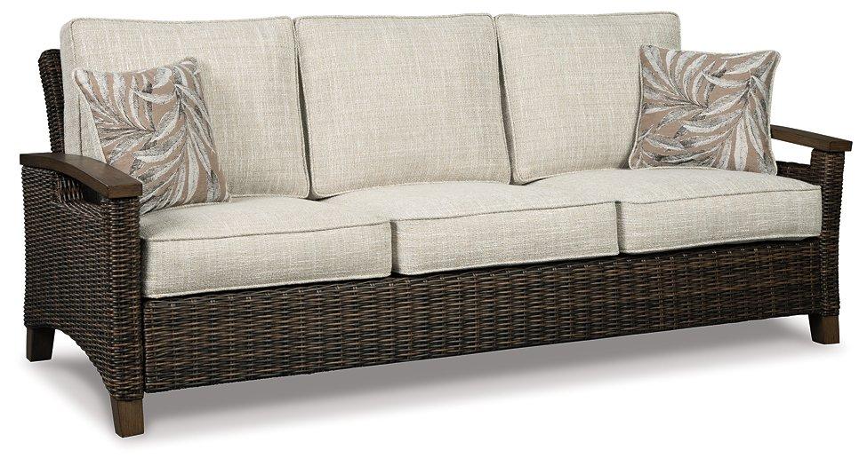 Paradise Trail Outdoor Sofa, Lounge Chairs and Fire Pit Table - Furniture & Design Outlet (Kalamazoo,MI)