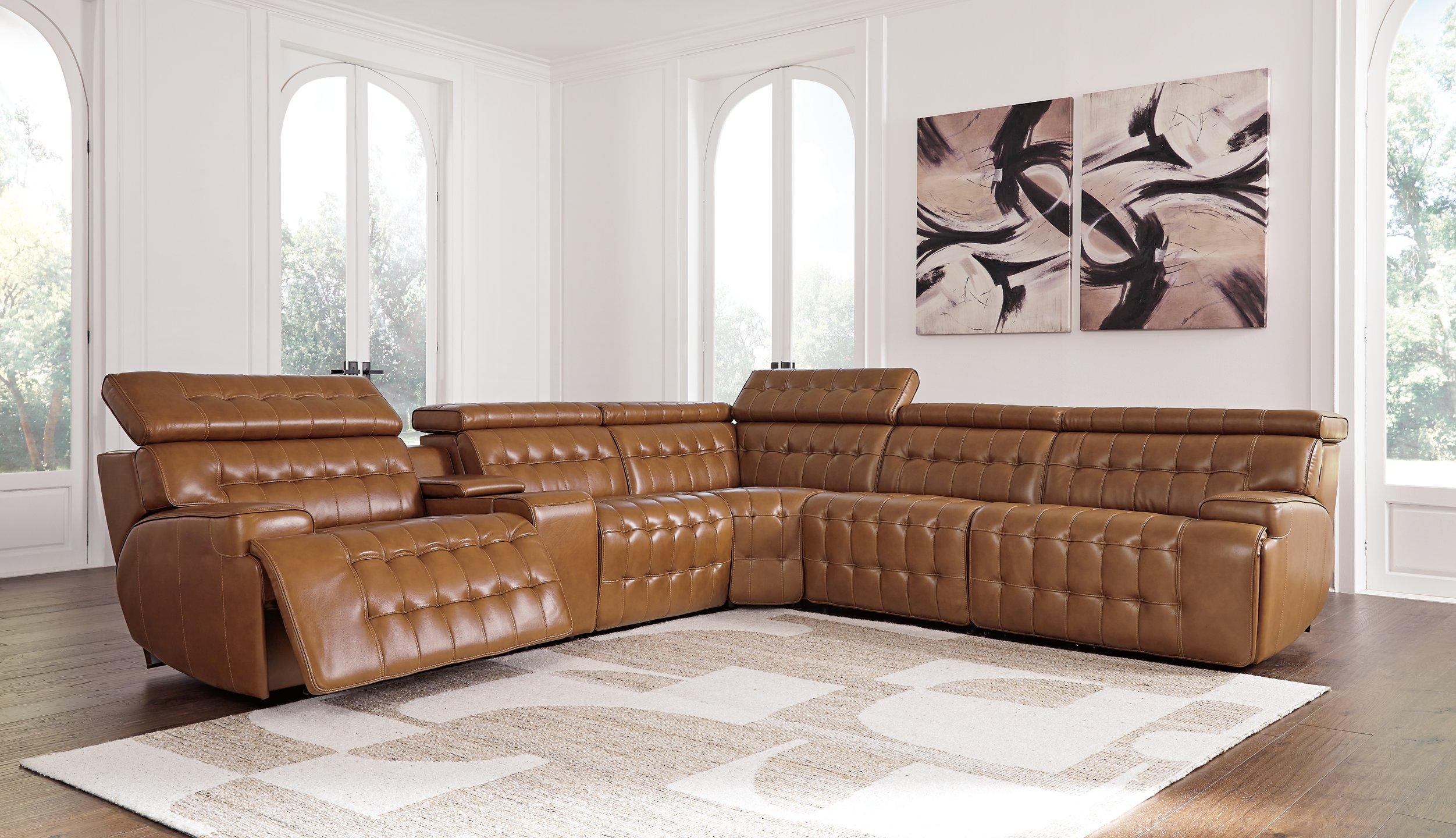 Temmpton Power Reclining Sectional - Furniture & Design Outlet (Kalamazoo,MI)