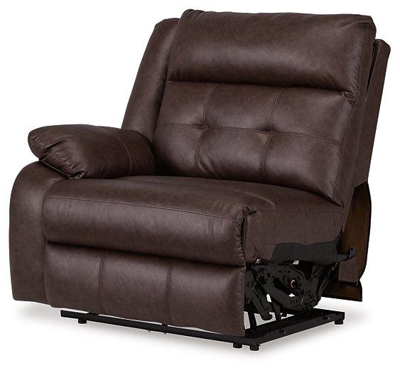 Punch Up Power Reclining Sectional Loveseat with Console - Furniture & Design Outlet (Kalamazoo,MI)