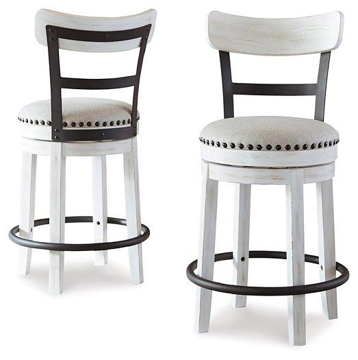 Valebeck Counter Height Bar Stool - Furniture & Design Outlet (Kalamazoo,MI)