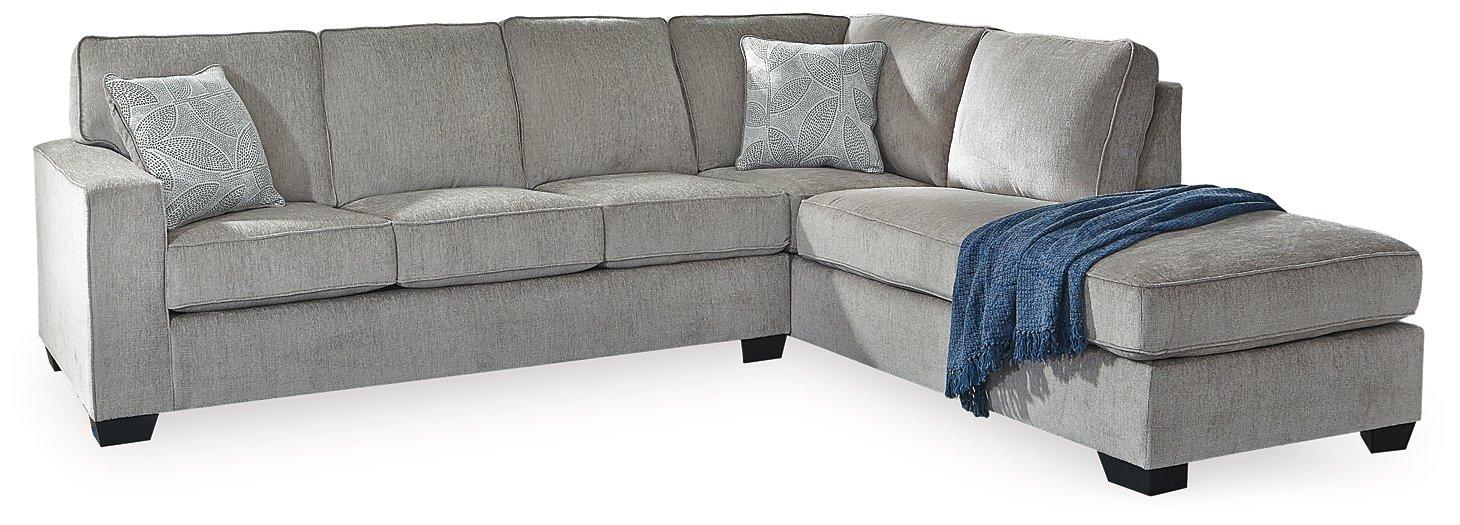 Altari 2-Piece Sleeper Sectional with Chaise - Furniture & Design Outlet (Kalamazoo,MI)