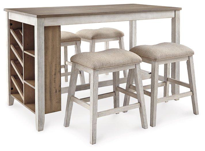Skempton Counter Height Dining Set - Furniture & Design Outlet (Kalamazoo,MI)
