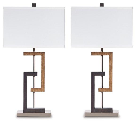 Syler Table Lamp (Set of 2) - Furniture & Design Outlet (Kalamazoo,MI)