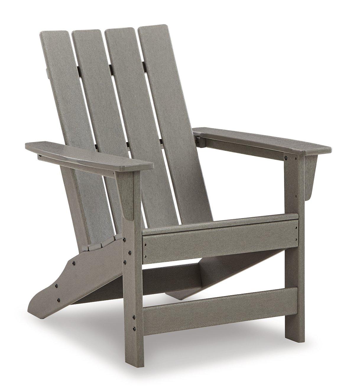 Visola Outdoor Adirondack Chair Set with End Table - Furniture & Design Outlet (Kalamazoo,MI)