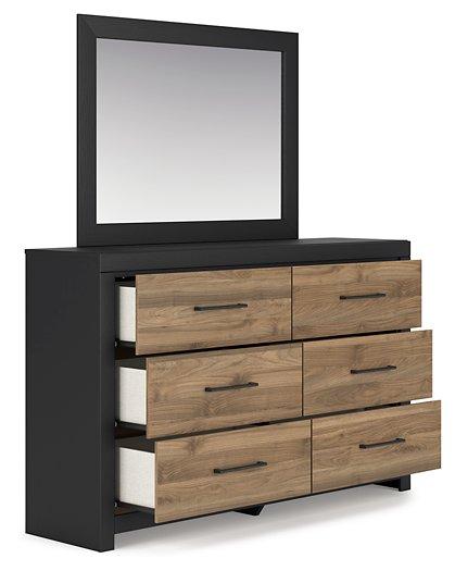 Vertani Dresser and Mirror - Furniture & Design Outlet (Kalamazoo,MI)