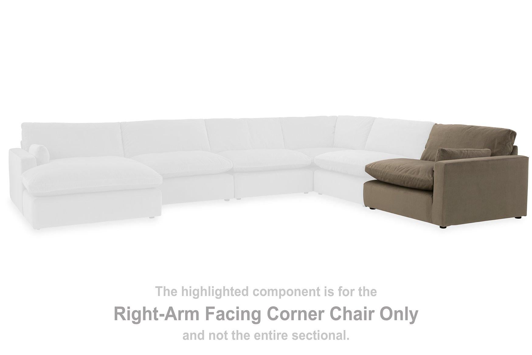 Sophie Sectional Sofa Chaise - Furniture & Design Outlet (Kalamazoo,MI)
