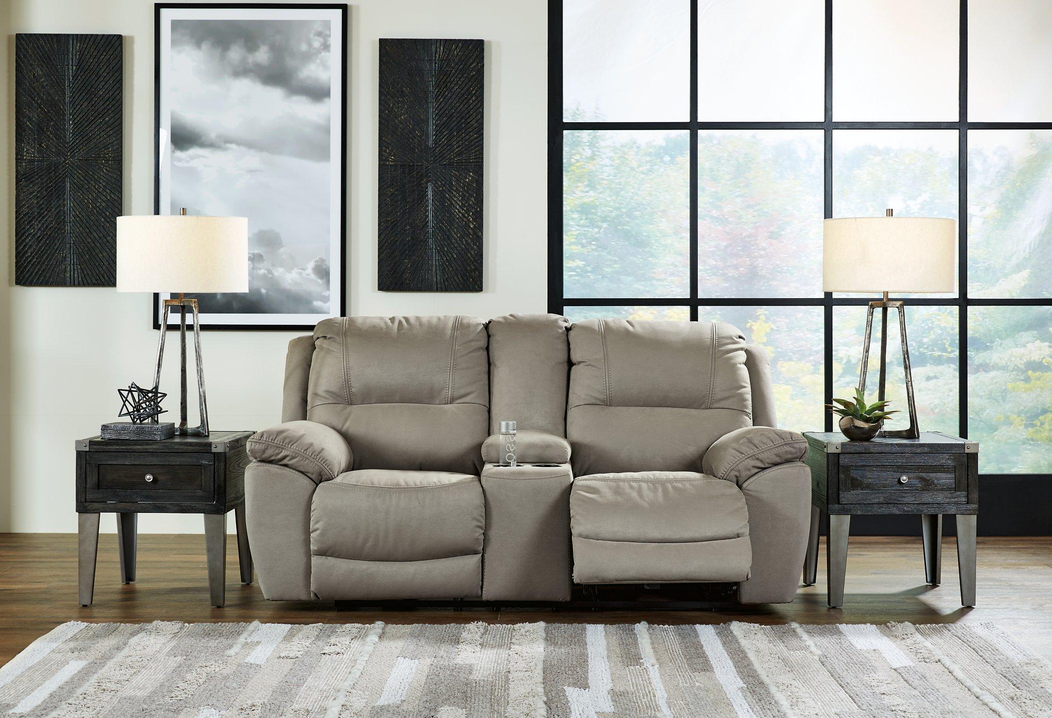 Next-Gen Gaucho Reclining Loveseat with Console - Furniture & Design Outlet (Kalamazoo,MI)