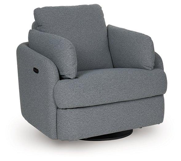 Alainmont Next-Gen Nuvella Swivel Power Recliner - Furniture & Design Outlet (Kalamazoo,MI)