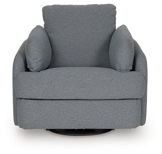 Alainmont Next-Gen Nuvella Swivel Power Recliner - Furniture & Design Outlet (Kalamazoo,MI)