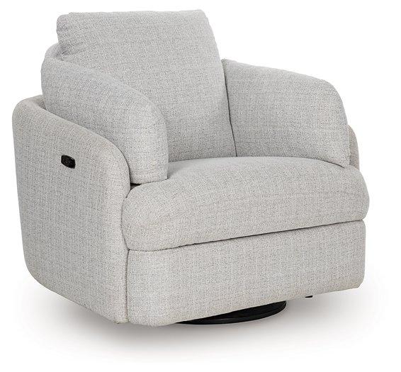 Alainmont Next-Gen Nuvella Swivel Power Recliner - Furniture & Design Outlet (Kalamazoo,MI)