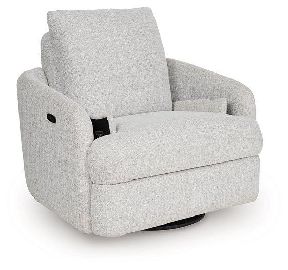 Alainmont Next-Gen Nuvella Swivel Power Recliner - Furniture & Design Outlet (Kalamazoo,MI)