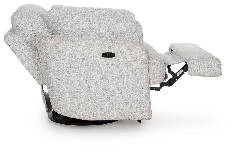 Alainmont Next-Gen Nuvella Swivel Power Recliner - Furniture & Design Outlet (Kalamazoo,MI)