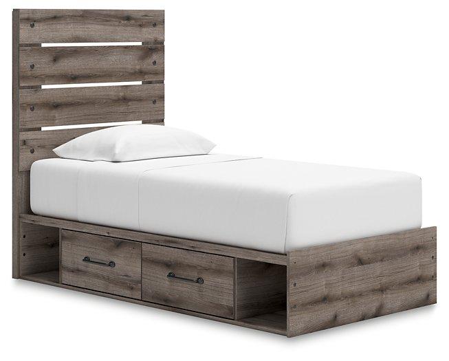 Graystorm Bed with Storage - Furniture & Design Outlet (Kalamazoo,MI)