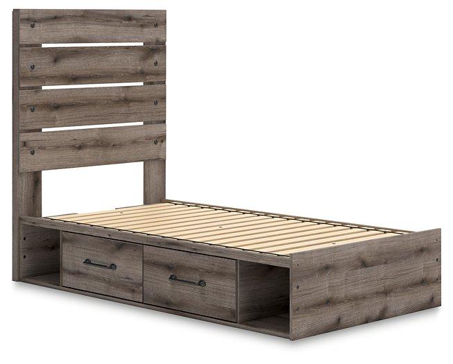 Graystorm Bed with Storage - Furniture & Design Outlet (Kalamazoo,MI)
