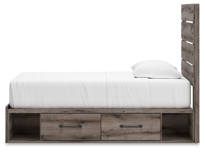 Graystorm Bed with Storage - Furniture & Design Outlet (Kalamazoo,MI)