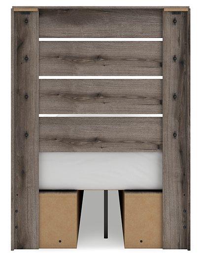Graystorm Bed with Storage - Furniture & Design Outlet (Kalamazoo,MI)