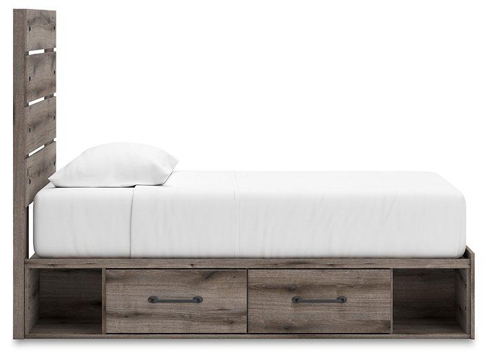 Graystorm Bed with Storage - Furniture & Design Outlet (Kalamazoo,MI)
