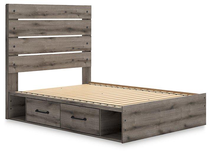 Graystorm Bed with Storage - Furniture & Design Outlet (Kalamazoo,MI)