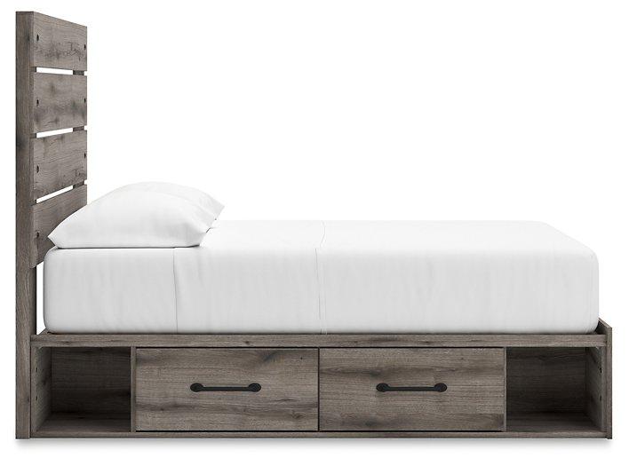 Graystorm Bed with Storage - Furniture & Design Outlet (Kalamazoo,MI)