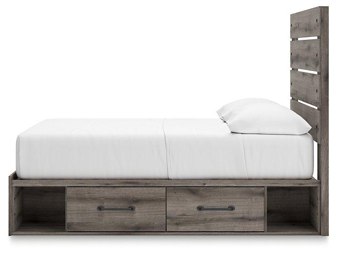 Graystorm Bed with Storage - Furniture & Design Outlet (Kalamazoo,MI)