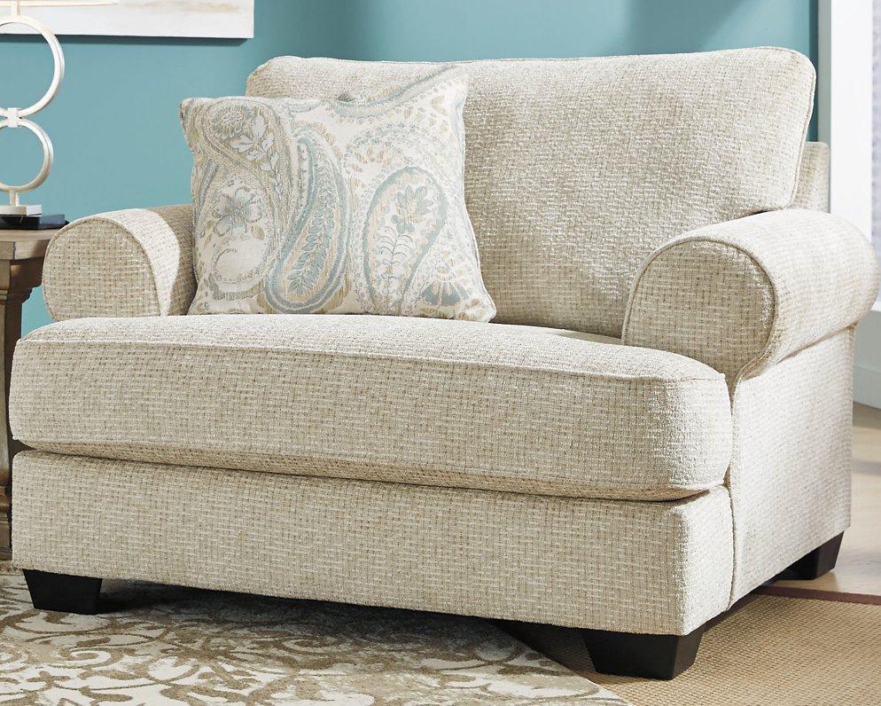 Monaghan Oversized Chair and Ottoman - Furniture & Design Outlet (Kalamazoo,MI)