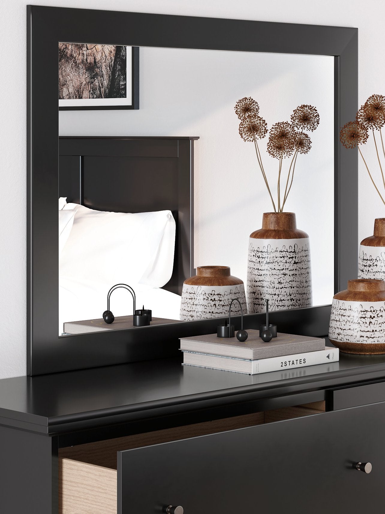 Maribel Bedroom Mirror - Furniture & Design Outlet (Kalamazoo,MI)