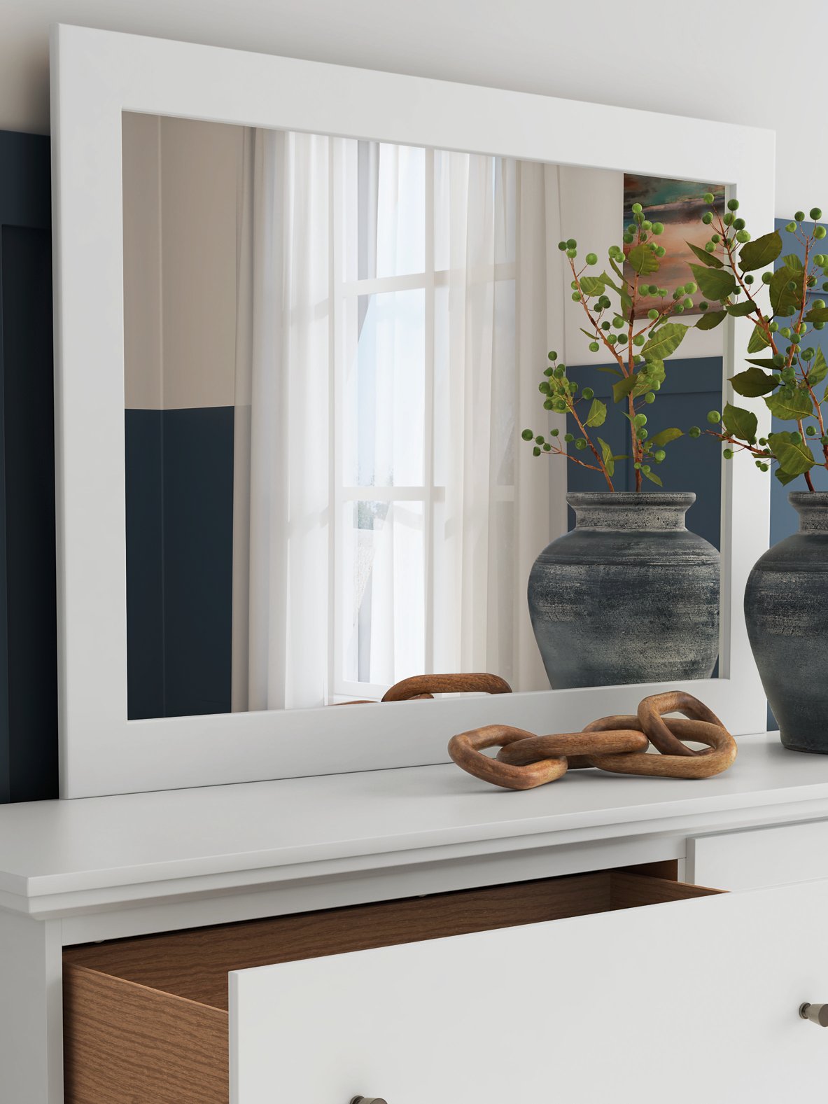 Bostwick Shoals Bedroom Mirror - Furniture & Design Outlet (Kalamazoo,MI)