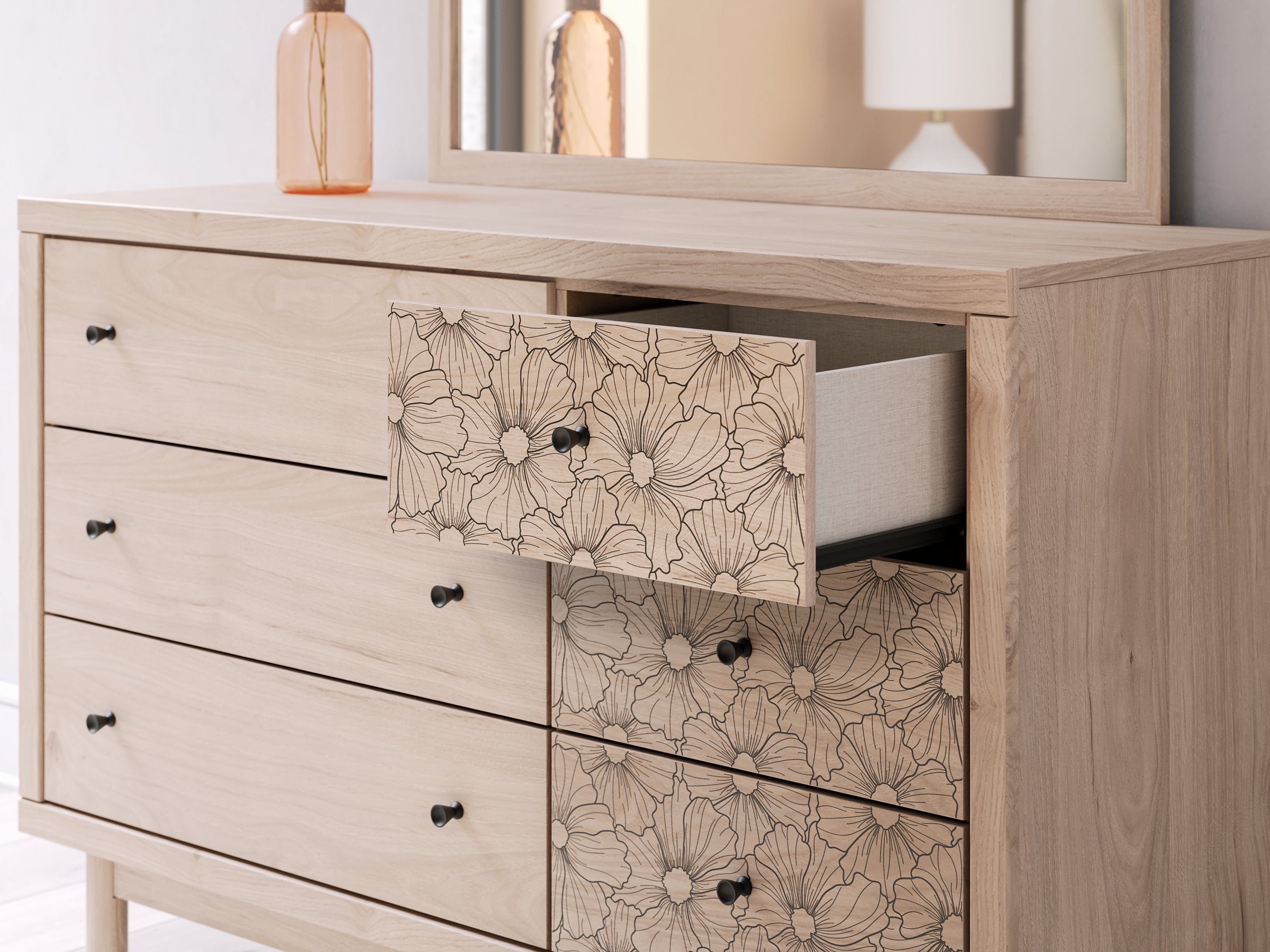 Arloster Dresser and Mirror - Furniture & Design Outlet (Kalamazoo,MI)
