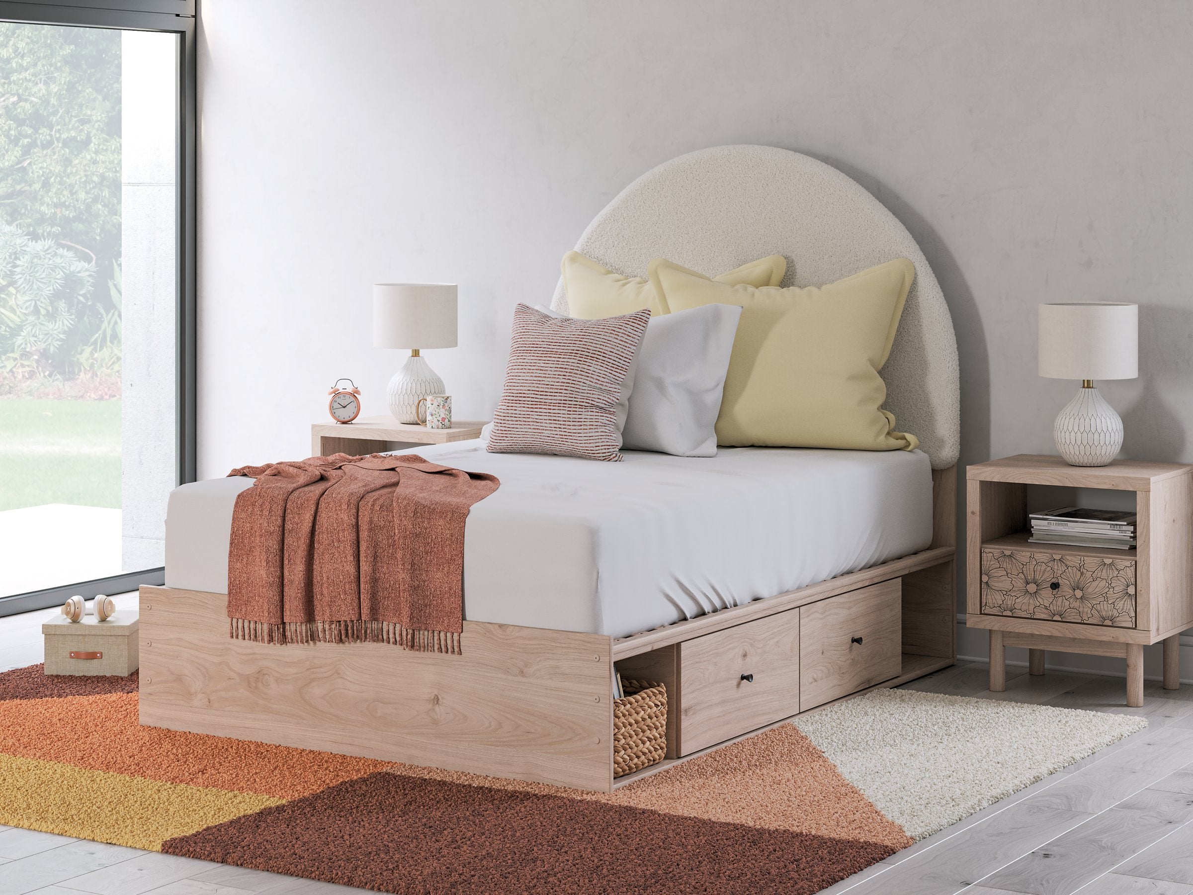 Arloster Upholstered Bed - Furniture & Design Outlet (Kalamazoo,MI)