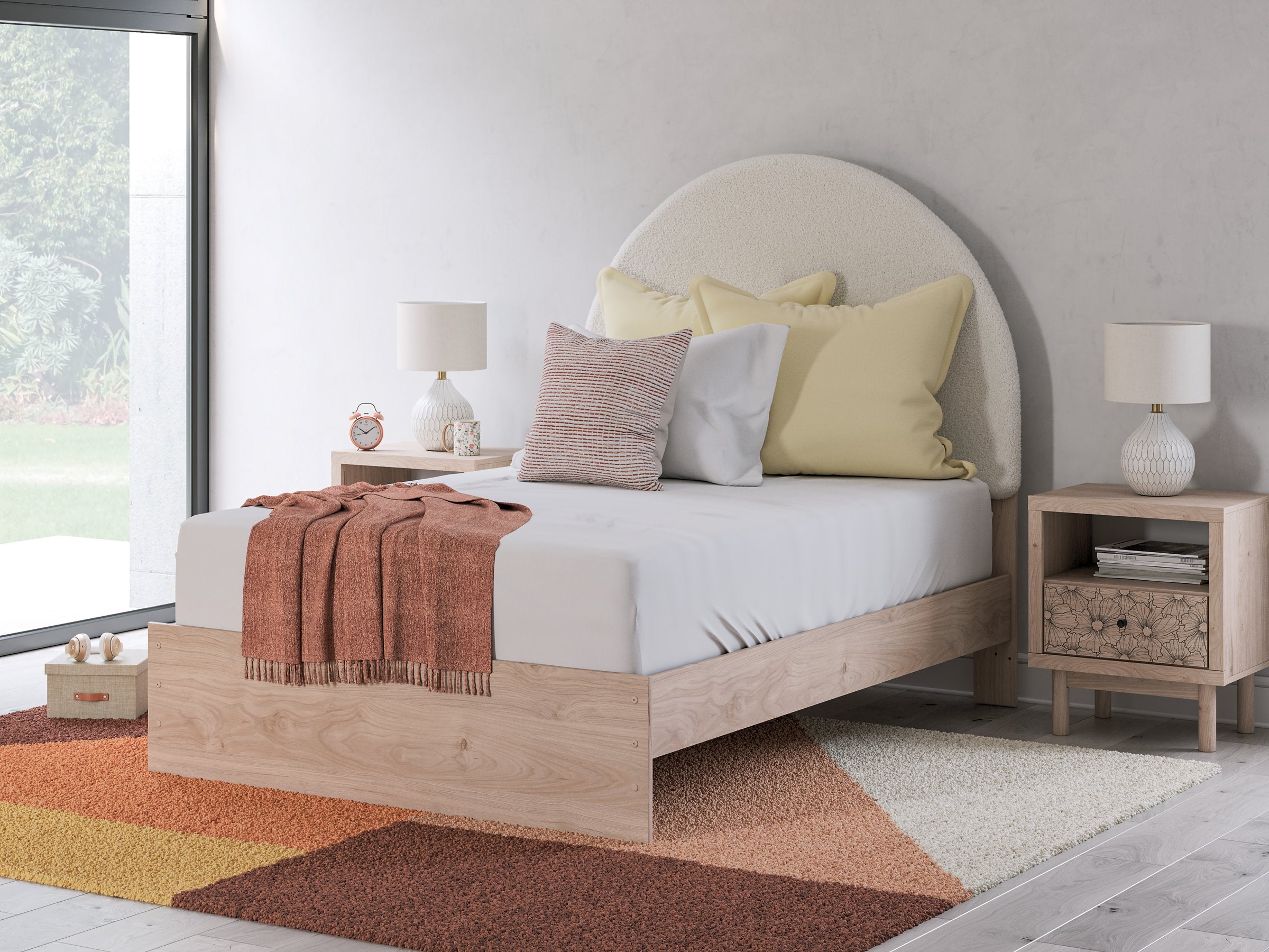 Arloster Upholstered Bed - Furniture & Design Outlet (Kalamazoo,MI)