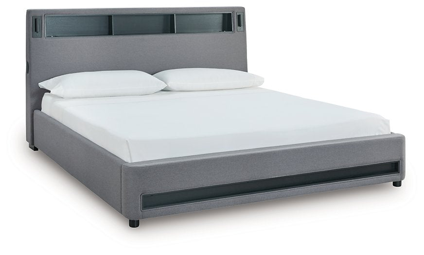 Verishaw Upholstered Bed - Furniture & Design Outlet (Kalamazoo,MI)