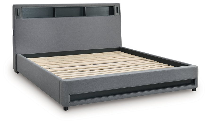 Verishaw Upholstered Bed - Furniture & Design Outlet (Kalamazoo,MI)