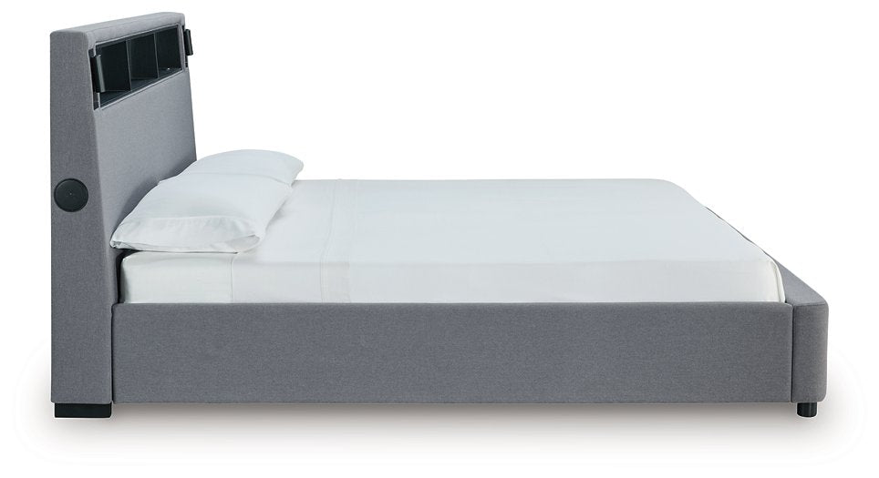 Verishaw Upholstered Bed - Furniture & Design Outlet (Kalamazoo,MI)