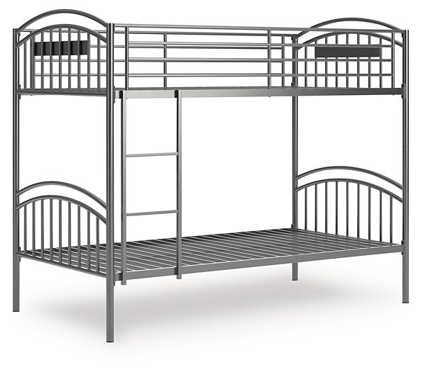 Lanceburg Bunk Bed with Ladder - Furniture & Design Outlet (Kalamazoo,MI)