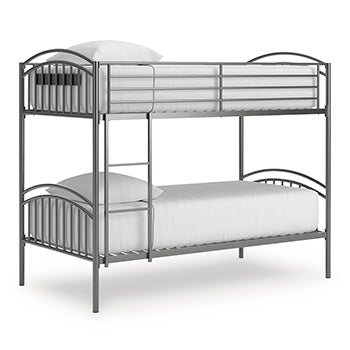 Lanceburg Bunk Bed with Ladder - Furniture & Design Outlet (Kalamazoo,MI)
